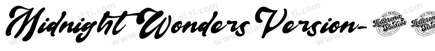Midnight WondersVersion字体转换